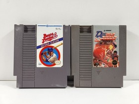 Nintendo NES Game Lot Volleyball 5 Screw Tecmo Bowl Double Dribble Golf Tested