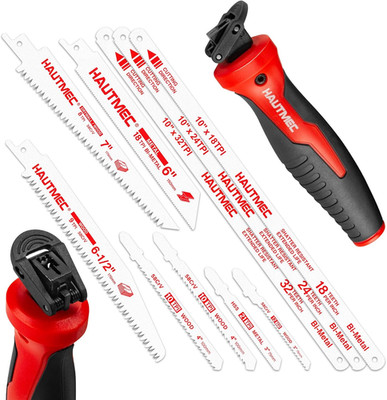 10-In-1 Multi Blades Hand Saw with Quick-Release Change Mechanism and Pro Hss/Cr
