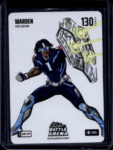 2026 Bo Jackson Battle Arena Griffey Set Warden Blizzard Battlefoil #BLBF-601