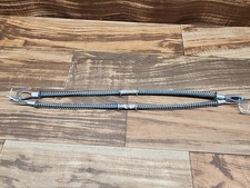 Pair of Safety Cable Hose To Hose, Steel NOS