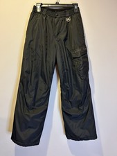 Zero Xposure Youth 14/16 Black Snow Pants Ski Snowboard Elastic Waist Pockets