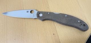Spyderco VG 10 Taschenmesser / Back Lock