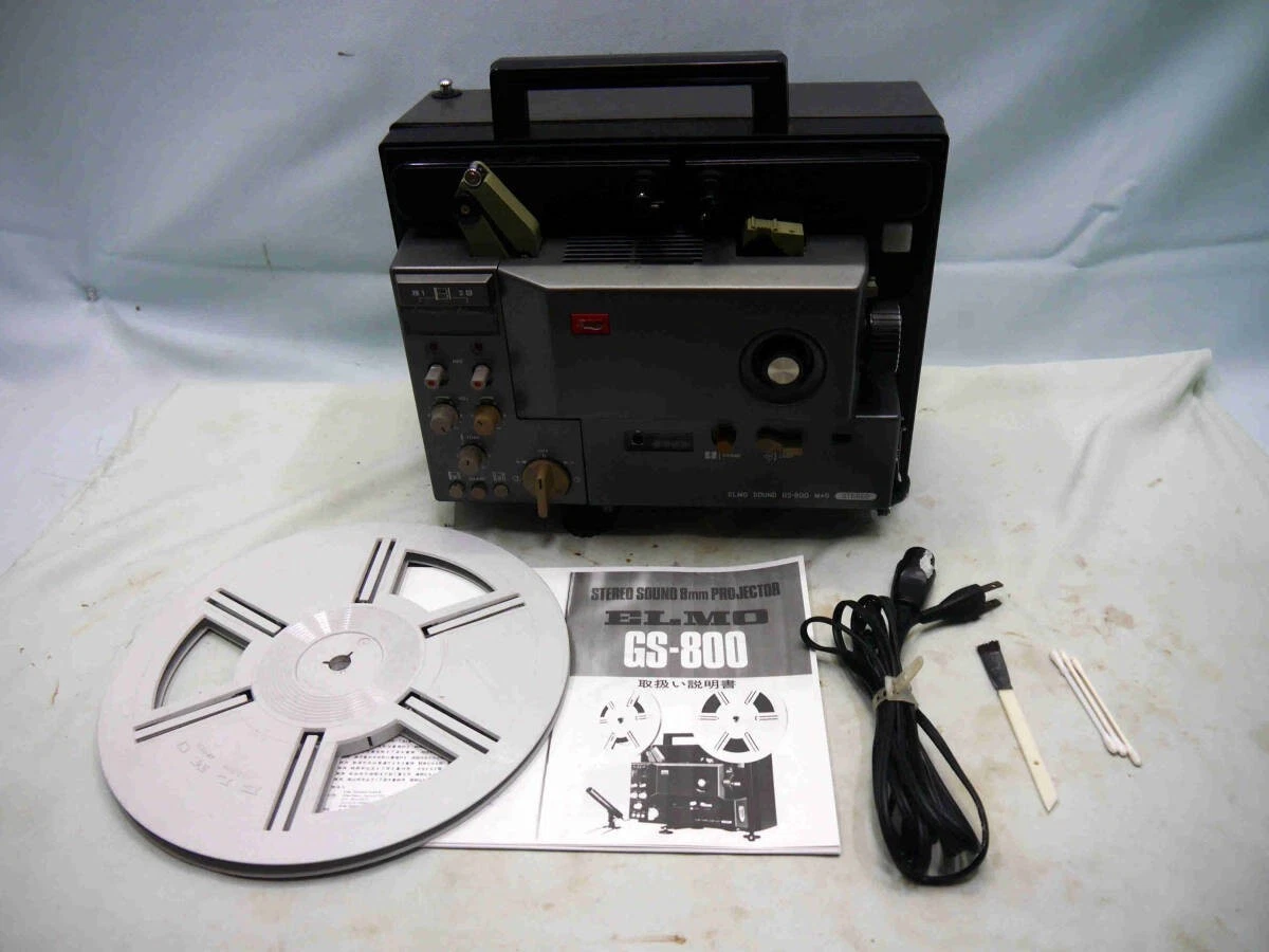 ELMO Super 8 Sound Movie Projector Video Transfer Built-In 2K Full HD Camera - Foto 2