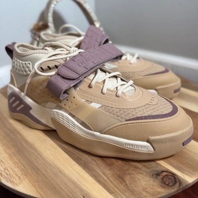 Adidas Originals Mens Streetball III 3 Basketball Shoes 9.5 Magic Beige FZ5815