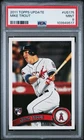 2011 Topps Update 🔥MIKE TROUT🔥 RC Rookie PSA 9 🌟 Mint