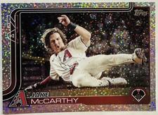 2025 Topps Series 1 Celebration Jake McCarthy Confetti Foil #243 Diamondbacks 