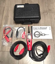 Autel Power scan Automotive Circuit Tester w/Probe, Accessories & Case #PS100