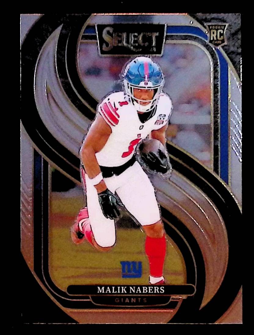 Malik Nabers 2024 Panini Select #116 Rookie New York Giants