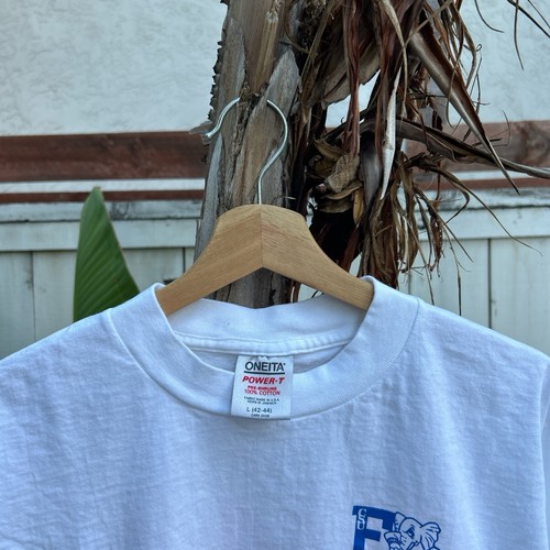 Vintage 90s Cal State Fullerton Titans Track & Field T-Shirt Oneita L - Picture 4 of 4