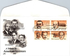 S09-5943, AMERICAN INVENTORS, ARTCRAFT FDC