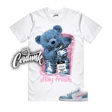 1 Cobalt Bliss Denim White Pink Glow Low T Shirt Match STAY