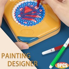 Spirograph Design Pleastic Set Original Super Deluxe Toy Kids Art Painting Tools