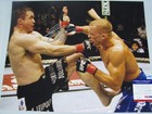 GEORGES RUSH ST PIERRE 'GSP' HUGE Hand Signed 16"x20" Photo + PSA DNA COA Q28709