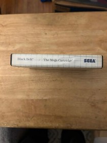 Black Belt Sega Master System-No Manual-Good Condition- Tested- Quick Shipping