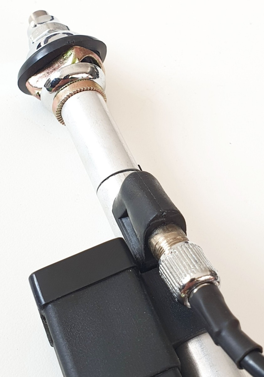 Elektrische Teleskopantenne Automatisch – Für Audi, Mercedes, VW, Ford, BMW. Ca. 90 Cm, AM/FM, Mit Adapter & Montagezubehör.