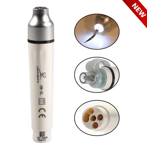 Escalador ultrasónico LED desmontable dental pieza de mano HW-5L apto para pájaro carpintero、ems - Imagen 13 de 34