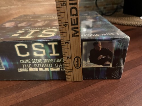 C S I: 2004 CRIME SCENE INVESTIGATION BOARD GAME ~ 8 CRIME GAMES ~ SEALED/B1 - Picture 10 of 11