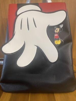 Disney Danielle Nicole Mickey Mouse glove  Backpack Bag Unused Perfect Condition