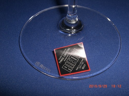 3 Riedel Tyrol Crystal Made In Austria Graduated Candlestick  Holders - Picture 3 of 3