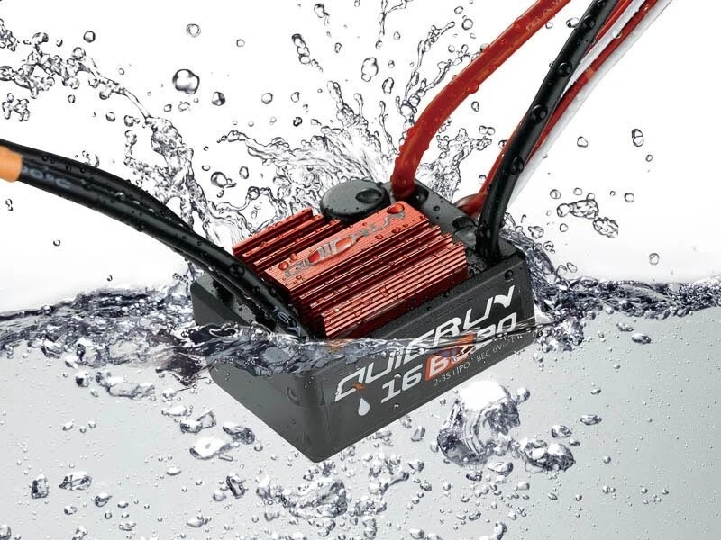 Hobbywing QuicRun Regler WP16BL30 Brushless 30A Sensorless 1/16 - HW30110000 - Bild 2 von 2