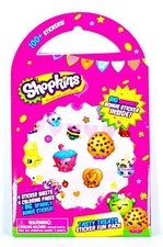 Shopkins Sticker Coloring Pages Kids Hobby Games Tasty Treats Fun Pack Kids Gift