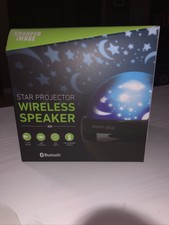 sharper image star projector wireless speaker