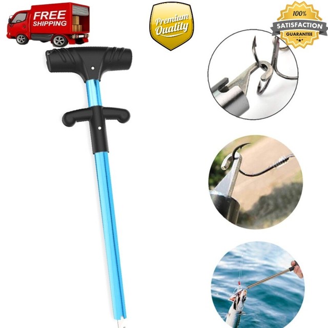 PRO Easy Fish Hook Remover Tool Saltwater SqueezeOut Fishing Aluminum