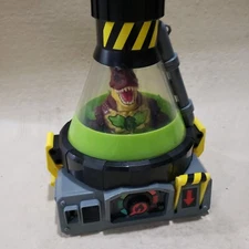 BEAST LAB DINO CREATOR RAGING RAPTOR FIGURE, RARE HTF Lights and Sound Work