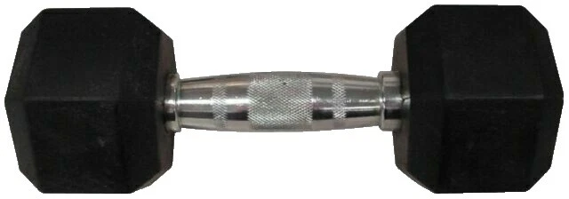 Pesas Hexagonal Goma Weider