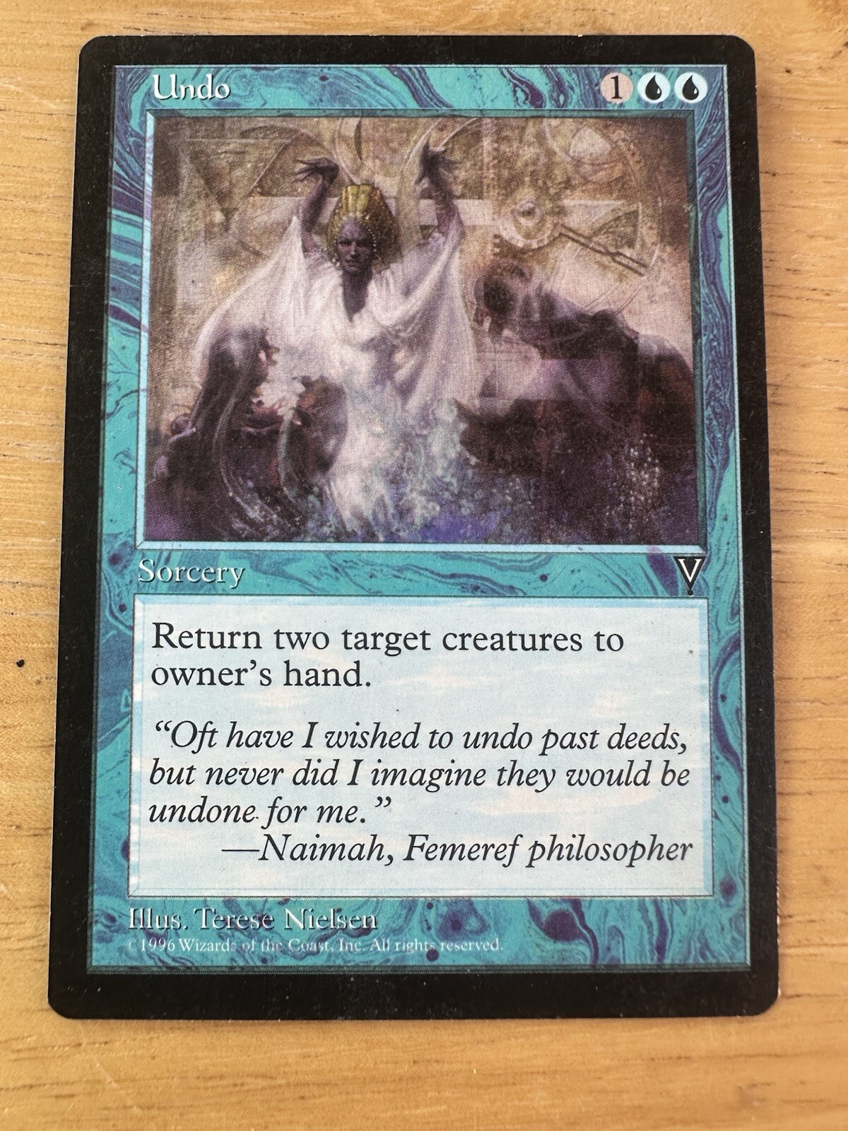 MTG Visions --- UNDO --- Common! LP Magic the Gathering!