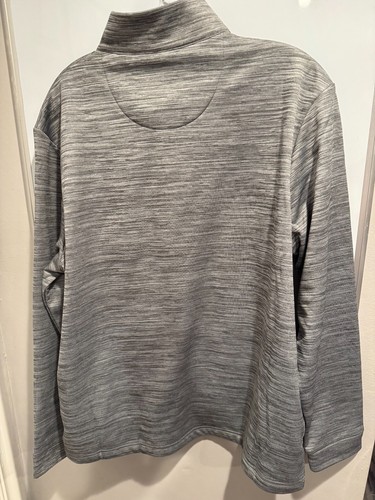 Callaway Men's Golf Long Sleeve Quarter Zip Pullover SZ: M Gray NEW with TAGS - Picture 4 of 5