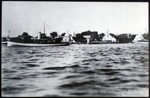 Reprint of 1898 July 4th Catboats, Yachts Celebration at Steamboat Dock Essex CT - Picture 1 of 2
