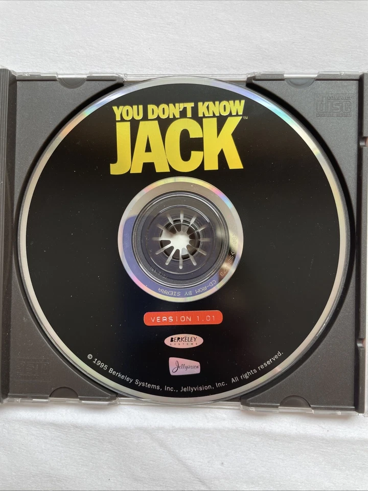 You Don't Know Jack Game Lot (Windows/Mac, 1995 + ‘96 + ‘98) - Image 3 of 4