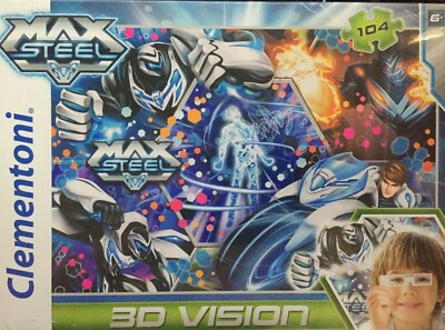 Clementoni 20091 3D Puzzle  104 Teile  Max Steel
