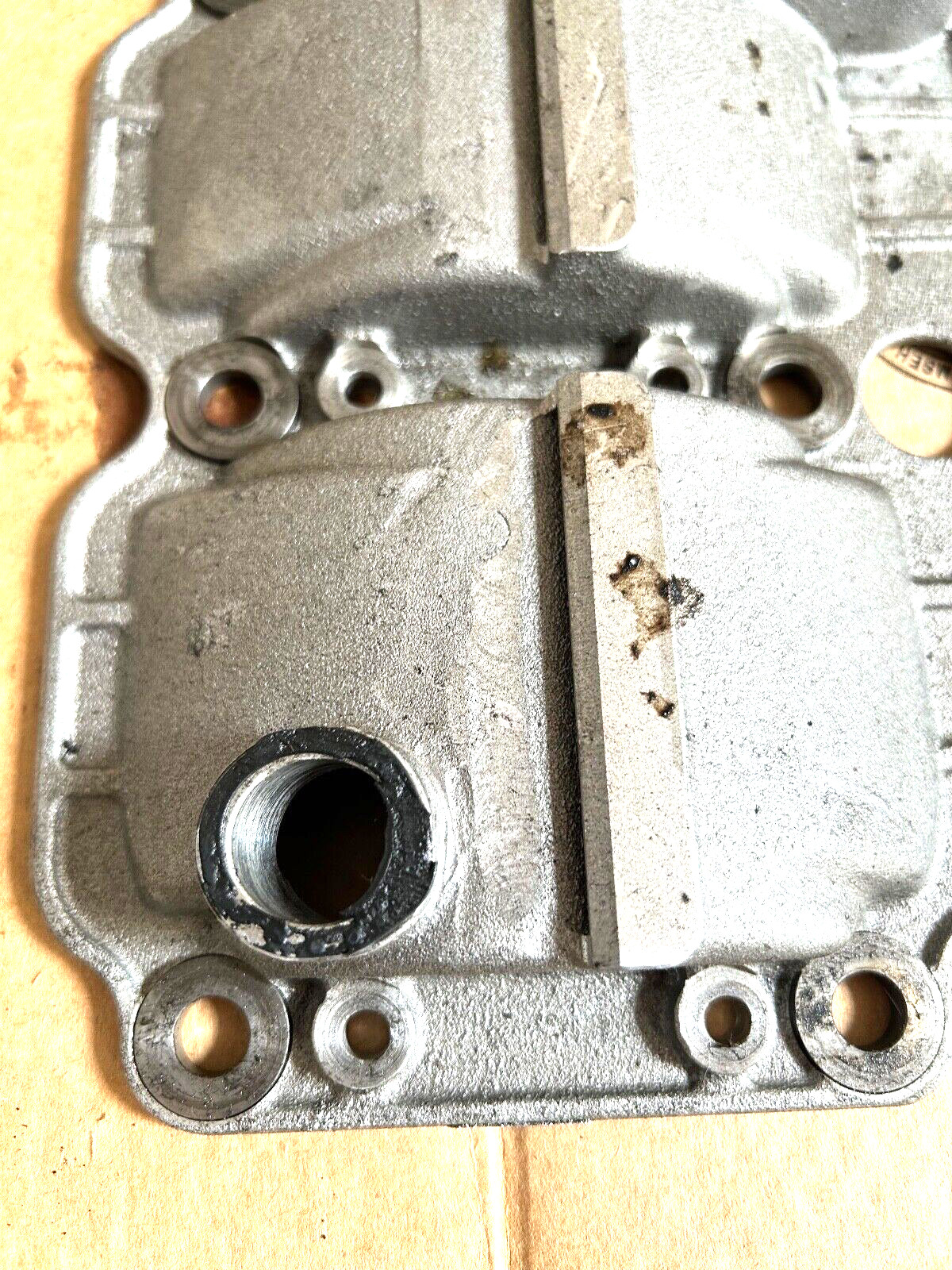 2008 AUDI R8 4.2L BYH ENGINE CRANKSHAFT OIL PAN BAFFLE WINDAGE TRAY 079115289M