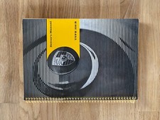 1962 PORSCHE TYPE 356B DRIVER'S MANUAL COUPE & CABRIOLET JAN.1963 - like new!