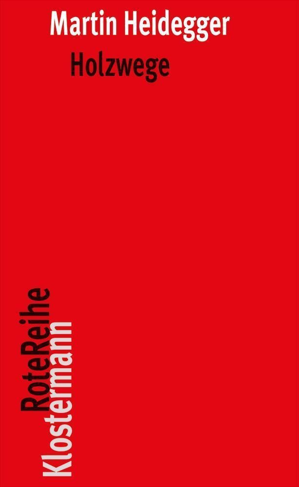 Thumbnail - Holzwege Martin Heidegger