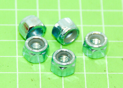 MS1/4set Mutter 1/4 UNF nuts nylock Triumph BSA