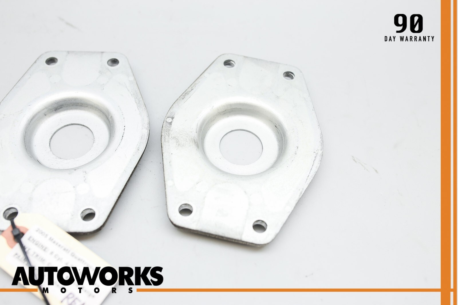04-08 Maserati Quattroporte Rear Right Left Shock Absorber Strut Mount Pair OEM