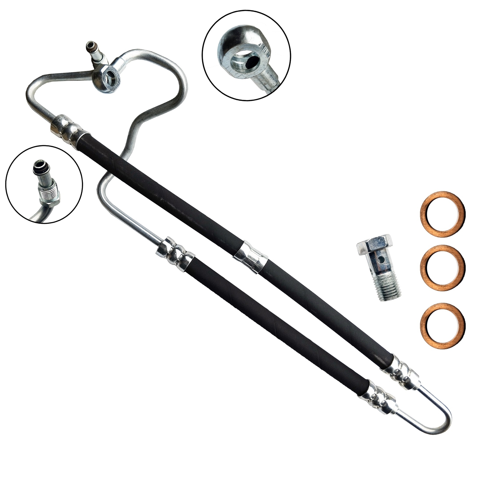 Power Steering Hose BMW E46 (Compact, Coupe, Cabriolet, Touring)