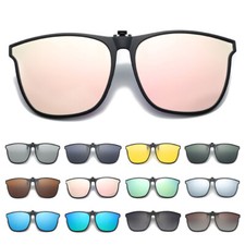 Polarized Clip on Sunglasses UV Protection Glasses Clip-on Prescription Glasses