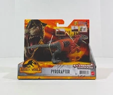 NEW 2022 Jurassic World Dominion Extreme Damage Pyroraptor Action Figure Dino