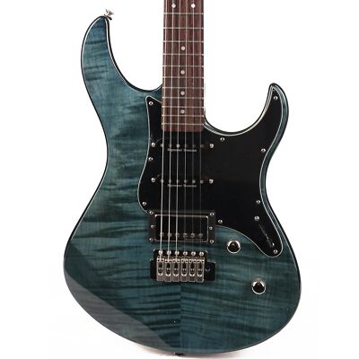 Yamaha PAC612VFM Pacifica Indigo Blue | eBay