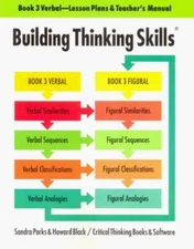 Building Thinking Skills: Book 3, Verbal (Book-3 Verbal Lesson Plans and  - GOOD