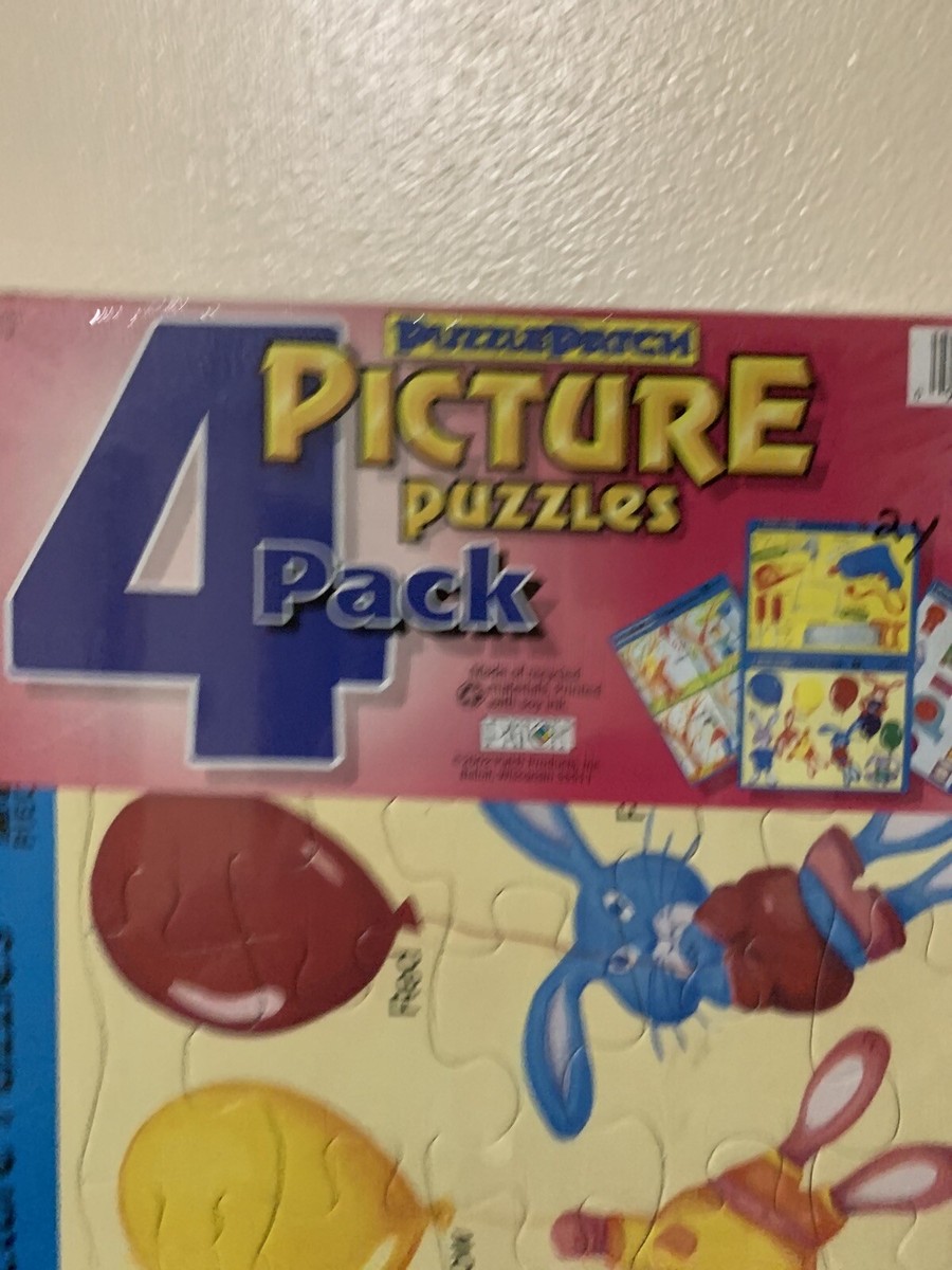 4-pack Children's Puzzles - Patch Products - NEW! | eBay