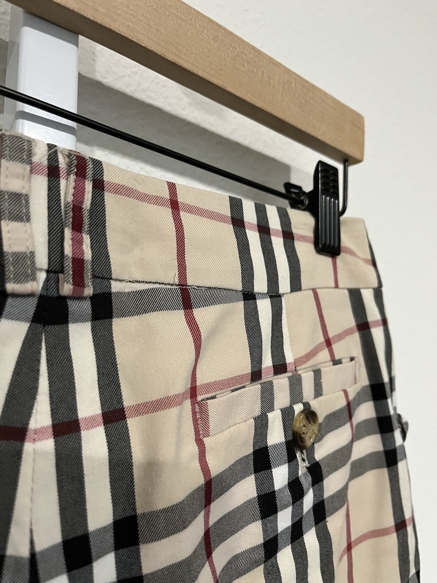 国内発 BURBERRY コットンツイルカプリパンツ BURBERRY 100% Cashmere Scarf Nova Check Made in England