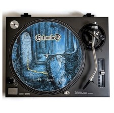 ENTOMBED Turntable Slipmat for Vinyl Records 12" DJ Slip Mat death metal vinyls