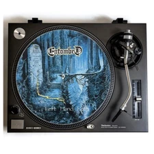 ENTOMBED Turntable Slipmat for Vinyl Records 12" DJ Slip Mat death metal vinyls