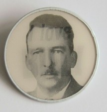 I  Love Billy 1960's RARE Vari-Vue Political Campaign Lenticular Pin / Button