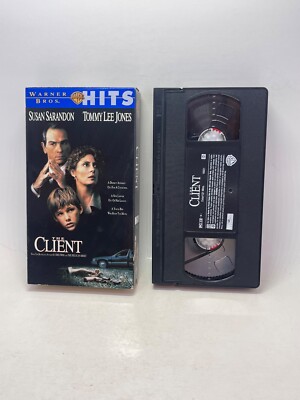 The Client VHS 1994 Warner Bros Hits Tommy Lee Jones & Susan Sarandon